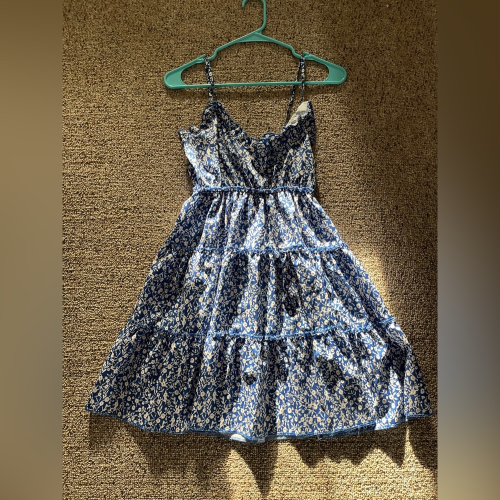 Blue Flower Dress